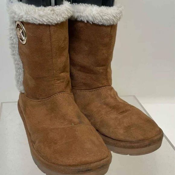 Michael Kors Designer Brown Winter Shearling Boots - Approx Size 5 - Picture 2 of 6